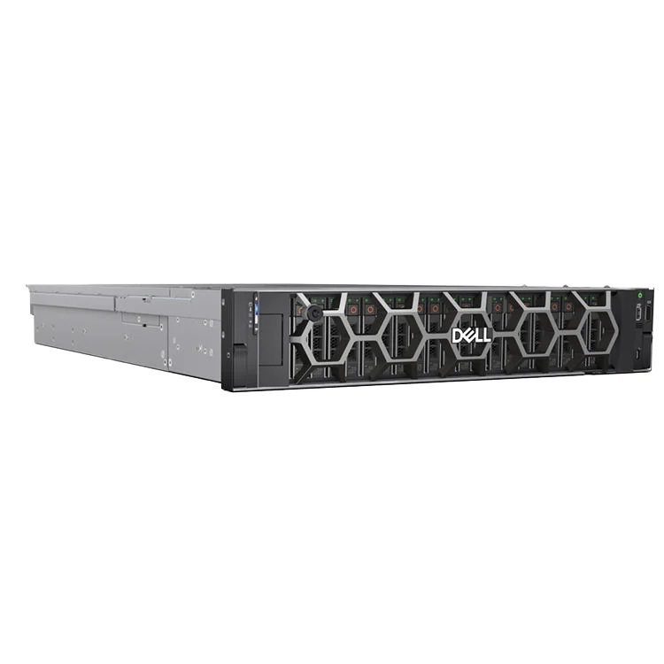 Servidor de rack Dell PowerEdge R7525 2U com processador AMD EPYC 7642 64GB de memória DDR4 Interface de disco SATA 16GB DDR4 RAM