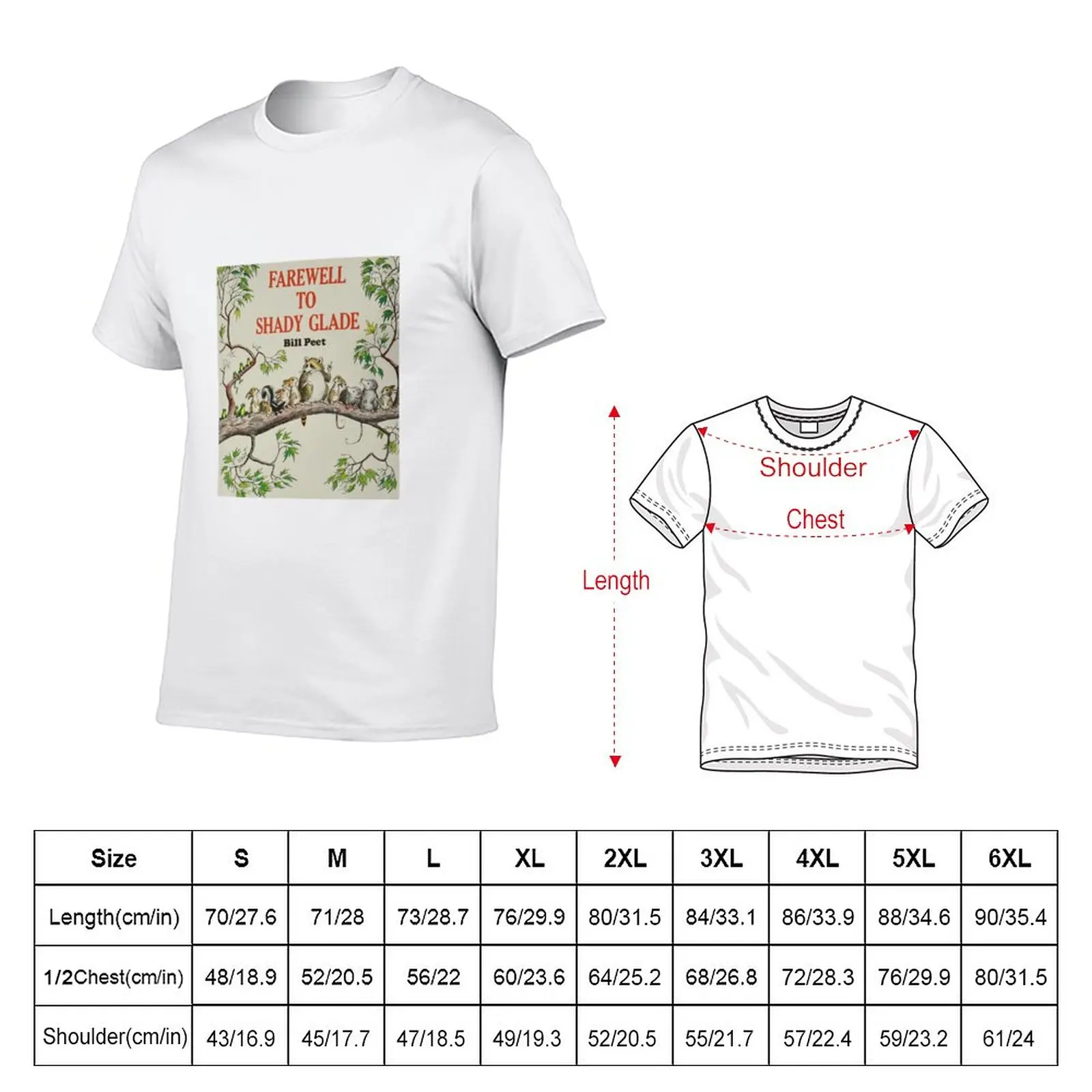 New farewell to shady glade T-Shirt Aesthetic clothing aesthetic clothes men graphic t shirts