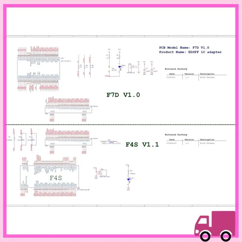 

Compact F47SD M.2 Nvme To E1.S/E3.S SSD Extension Cable PCIE 5.0 X4 E1.S/E3.S (SFF-TA-1002) To Nvme SSD Card Extension Cable