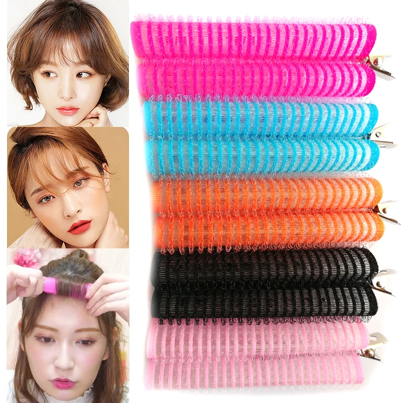 

1PC Hair Root Clip Korean Fluffy Hairpin Curling Hairpin Bangs Fixed Shape Geometric Exquisite Hair Accessories