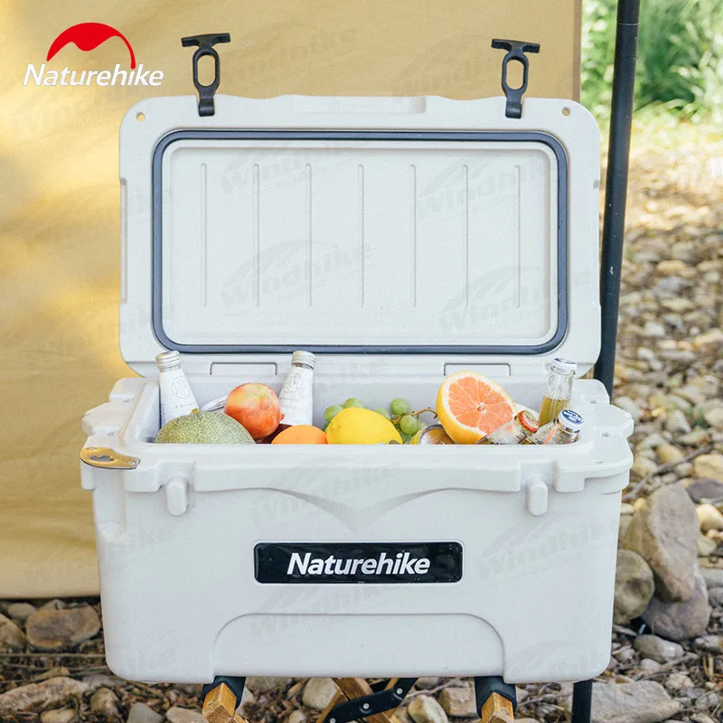 Naturehike Camping 25L Cooler Box Outdoor Large Capacity Food Preservation Box 80h Cooler Travel Picnic Gift Ice Bag