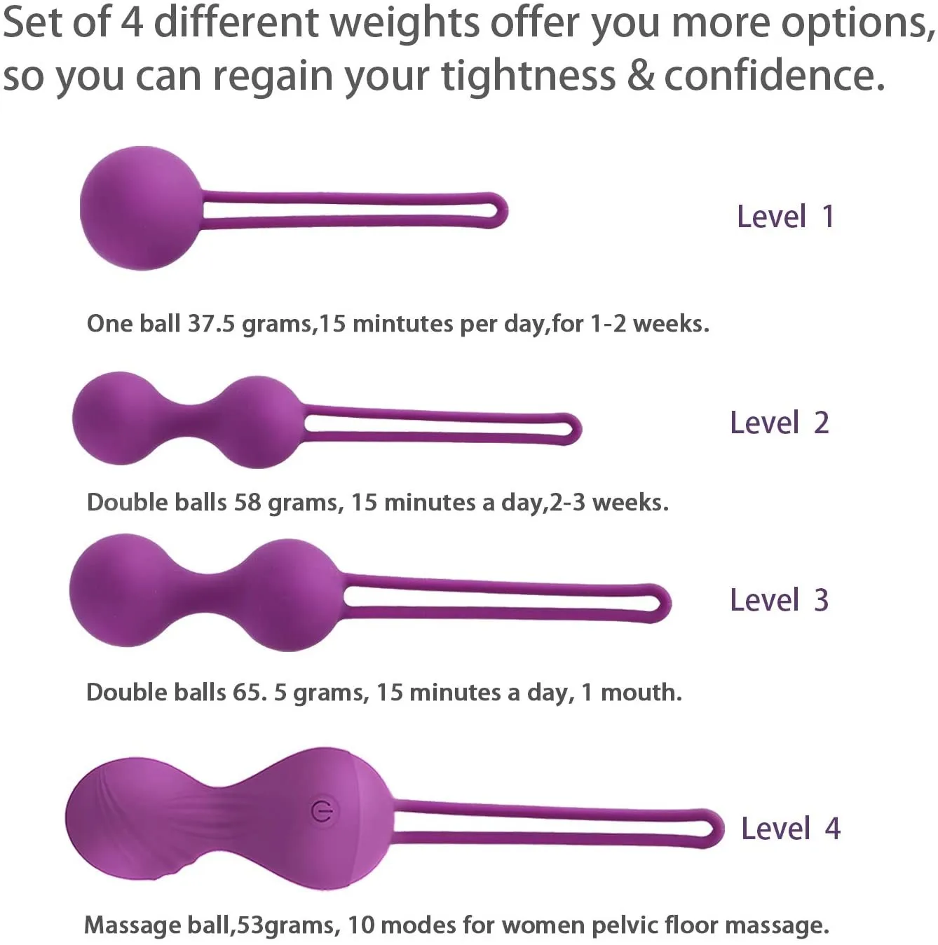 Bolas de Kegel para hacer ejercicio, vibrador con Control remoto, entrenador para principiantes, Bola de masaje retráctil, huevos vibradores,