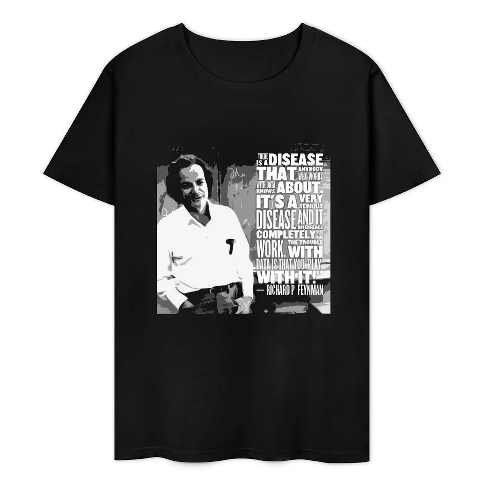 RICHARD FEYNMAN QUOTE T-Shirt cheap stuff korean fashion plain t shirts men