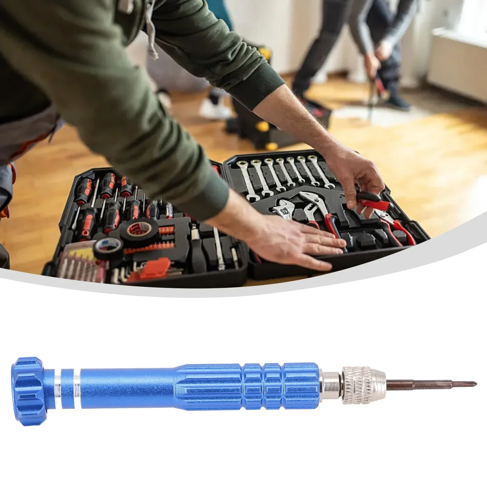 5 In 1 Screwdriver Hand Tools 1.5/0.8/2.0/T5/T6 Magnetic Batch Head Disassemble Opening Repair Hand Tool Accessories