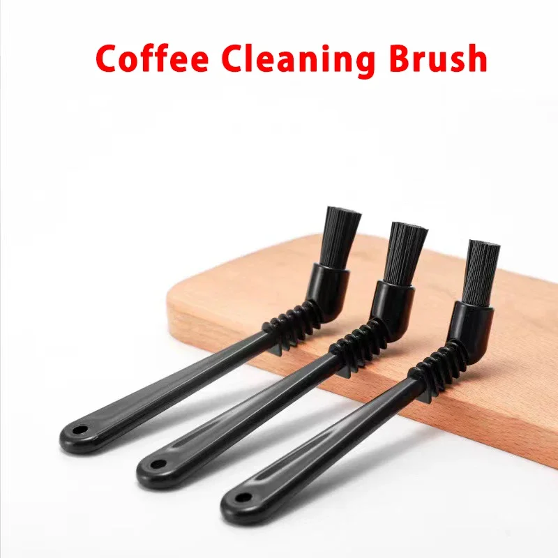 Kaffee bürste Espresso maschine Sieb träger Reinigungs bürste Nylon Anti-Verbrühungs bürste Mühle Reinigungs bürste Barista Utensilien