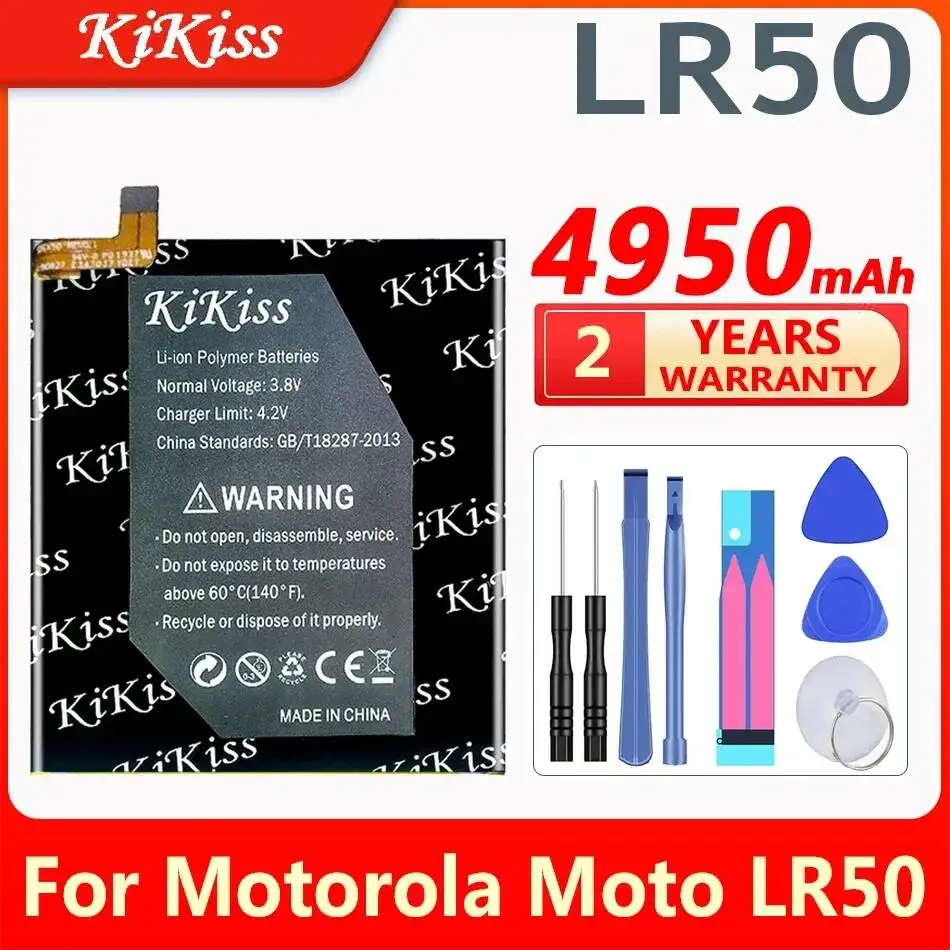 Bateria de Alto Desempenho 4950mAh para Celular Motorola Moto Edge XT2063-3 LR50