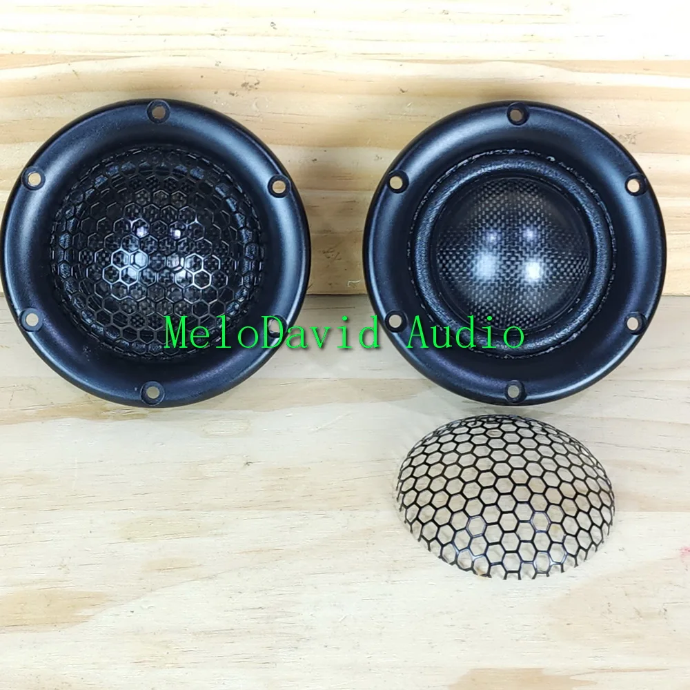 2 шт. MeloDavid Audio MR350S купольный динамик из углеродного волокна, чистый среднечастотный динамик