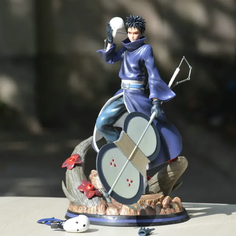 Bandai figura de Naruto organización Akira máscara blanca detrás de las escenas cinturón Uchiba suelo Banshinji guerra doble cabeza Bandai