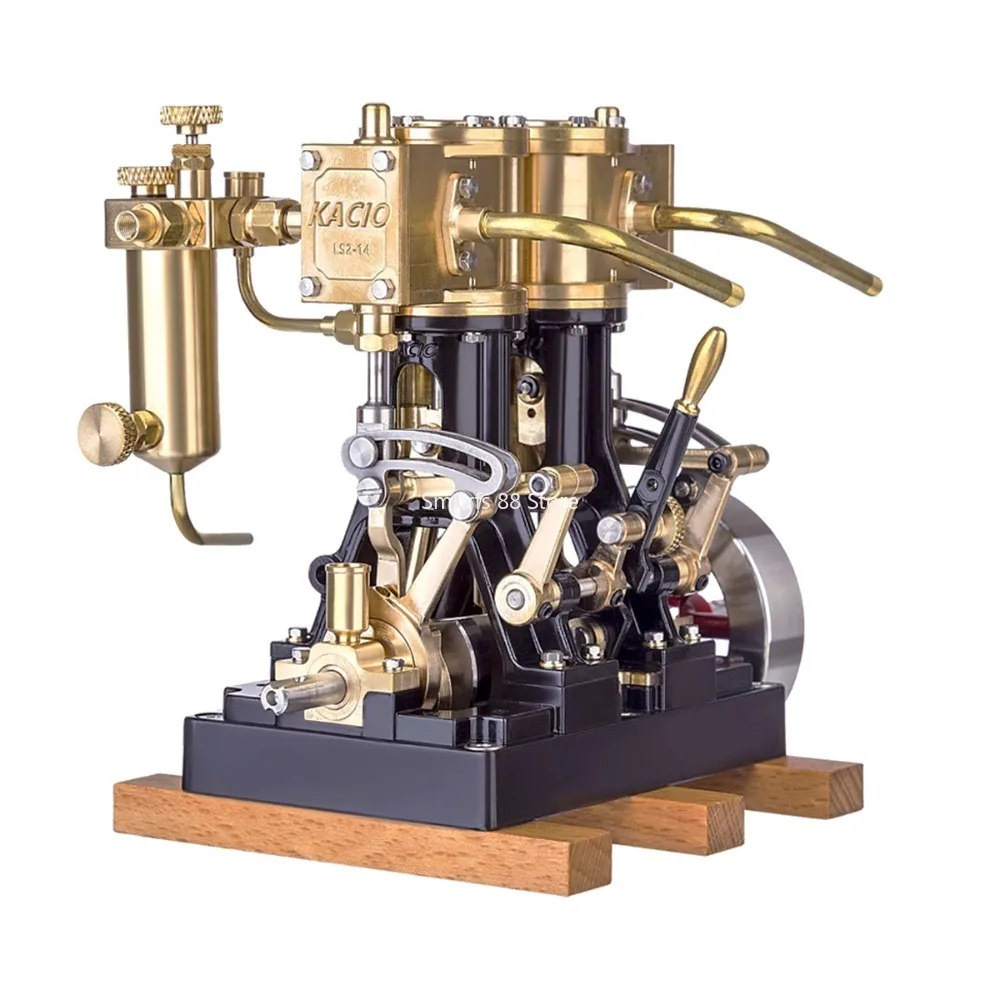 KACIO металлическая модель двигателя парового котла, подходит для мини-паровых двигателей, модель физического эксперимента, игрушки в подарок