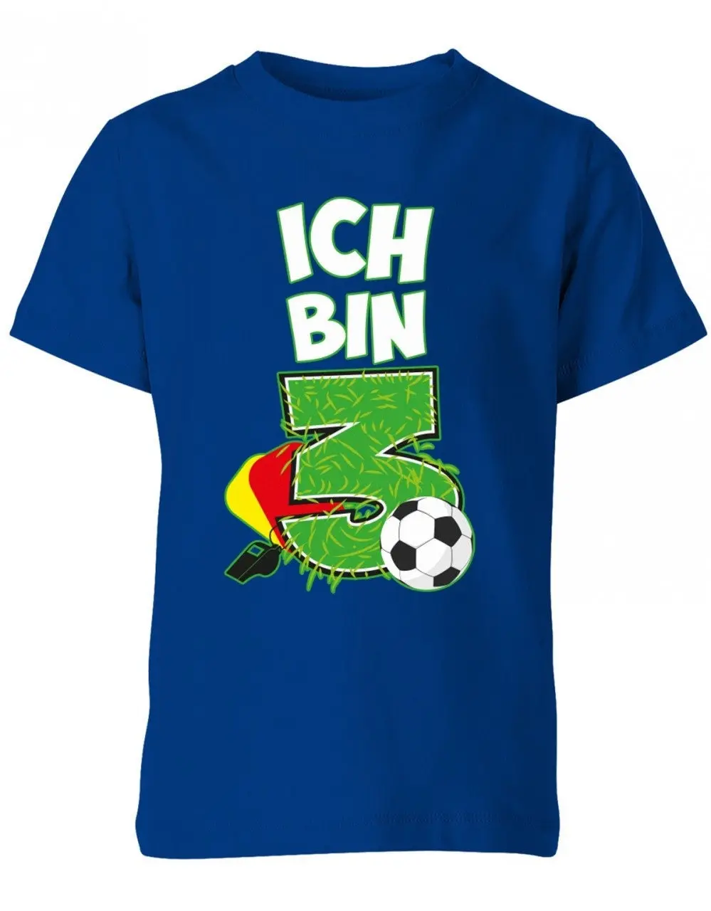 T Shirt 3 Geburtstag Fußball Fußballer Rote Gelbe Karte Für Junge Und Mädchen