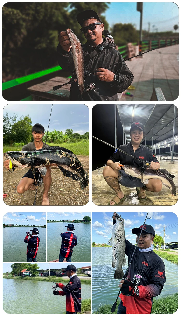PURELURE SHARPEN Travel Soft Lure Long Spinning and Casting XF/MF Action Rods FUJI Components Bass Pike Rod Angelrutenrolle – Detail 19