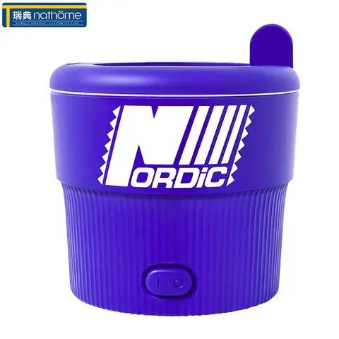 Nathome 휴대용 미니 전기 쿠커, 여행용 국수 냄비, 기숙사, 붙지 않는 멀티 쿠커, 간편한 청소, 0.8L