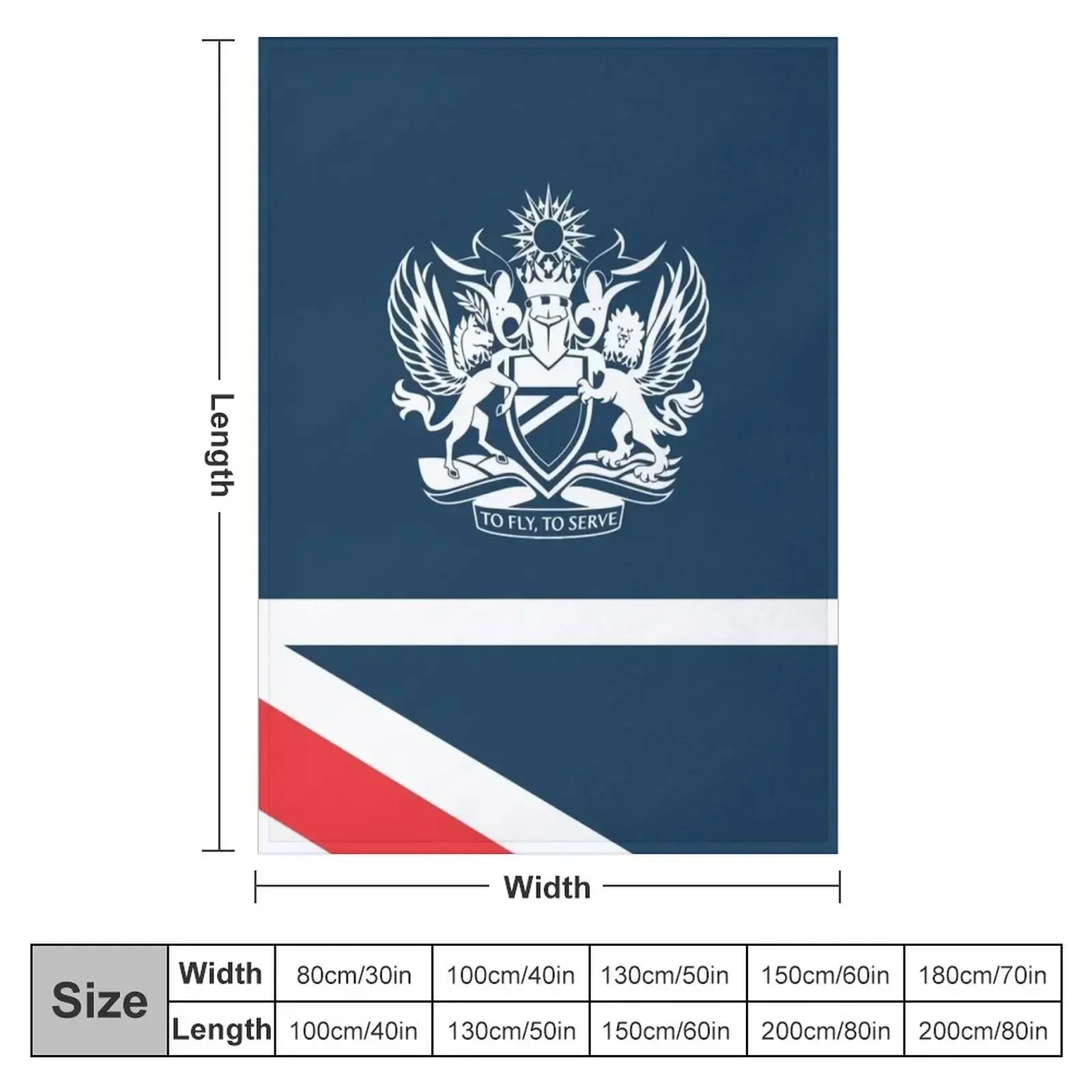 British Airways Landor Livery Throw Blanket Retros Bed Fashionable Blankets