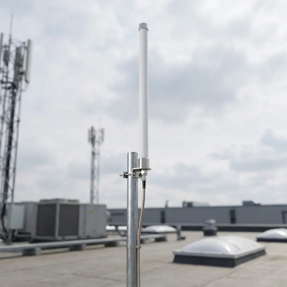 Outdoor Omnidirectional For Antenna 1.4GHz Fiberglass Construction IP67 Rated for SMA Male 5dBi 1370-1470MHz 43g