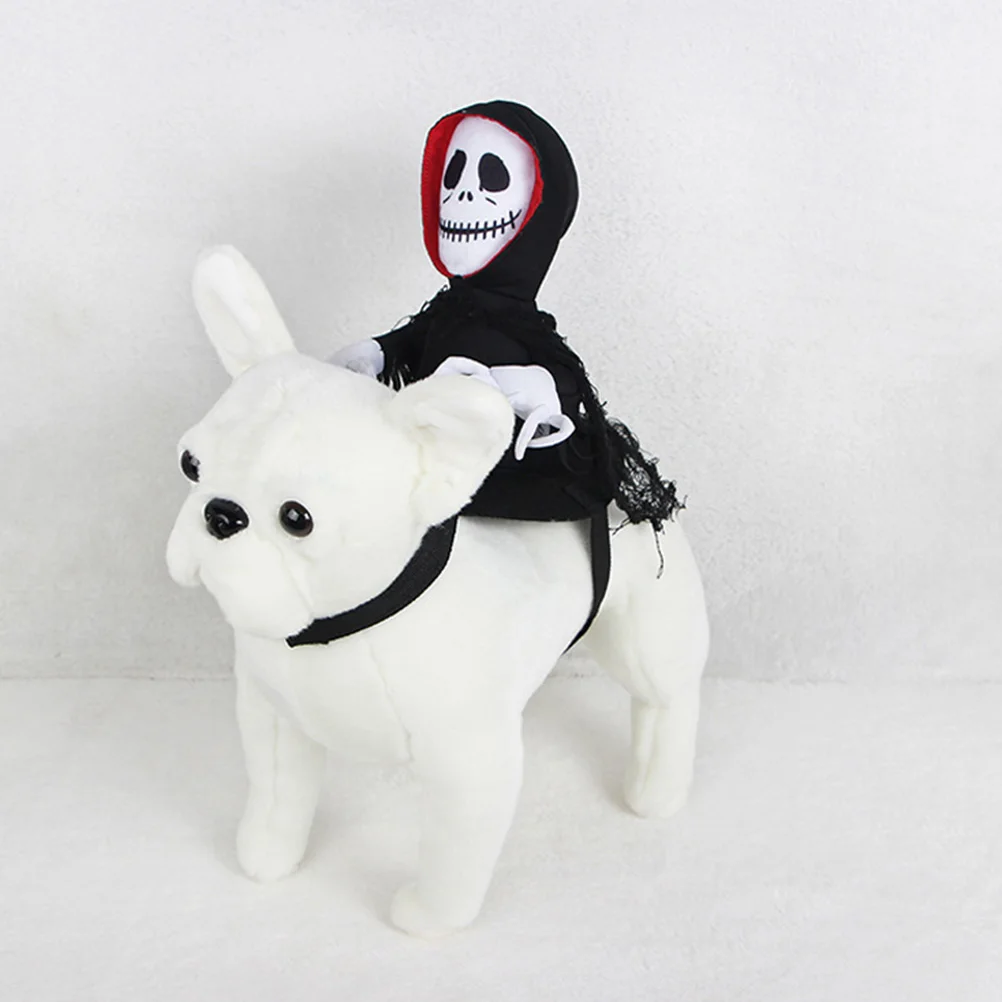 

Pet Ghost Outfit Lovely Dog Cape Warm Photography Prop Decorative Halloween Clothing Polyester Cat Cosplay Costume Fashion