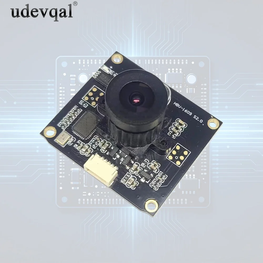 OV2643 USB Camera Module with MIC Analog Microphone Adjustable Focal 2.1MM Lens Driver-free for Laptop 2MP 120 Degree