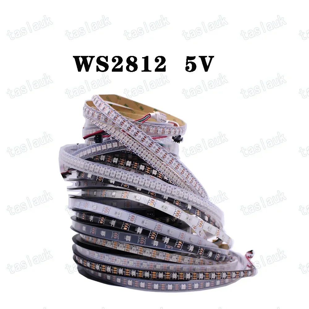 WS2812B WS2813 WS2815 WS2811 RGB Led Strip Individually Addressable 30/60/144pixels/Leds/M Tape Light IP30/65/67 DC5V DC12V