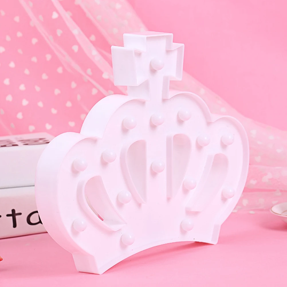 

LED Night Crown Shaped Warm White Light for Bedroom Decorative Lights Small Crown Shaped Led Light Night Lights