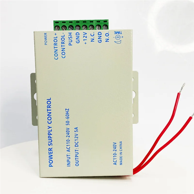 

-A42U DC12V 5A Door Access Control System Switch Power Supply AC 110-240V For Electronic Lock Face Access Control System