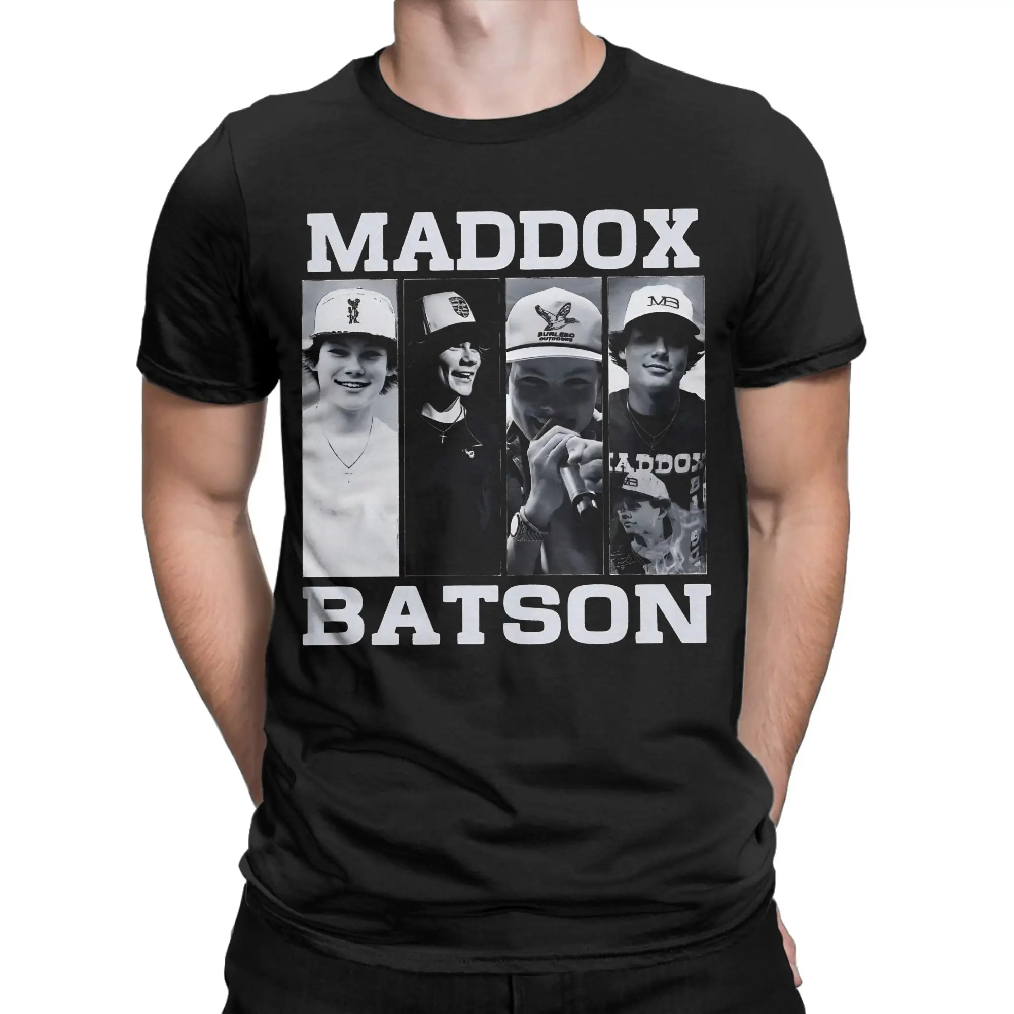 Maddox Batson Music Singer Tour 2026 Tee Shirt for Men Women Printed T Shirts  100% Cotton Clothing