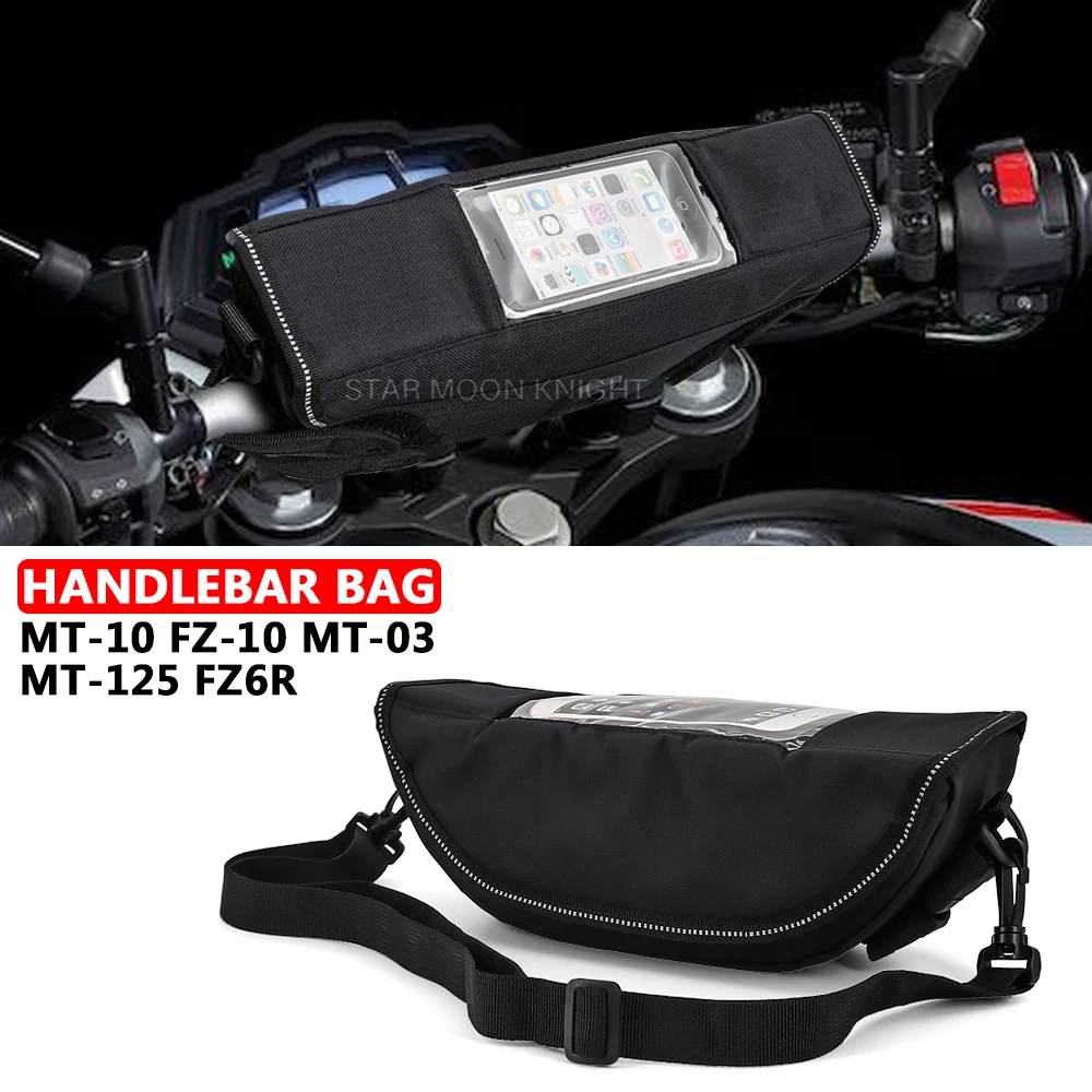 

For YAMAHA MT-10 FZ-10 MT-03 MT-125 FZ6R MT10 MT03 Motorcycle Accessories Waterproof Bag Storage Handlebar bag Travel Tool bag