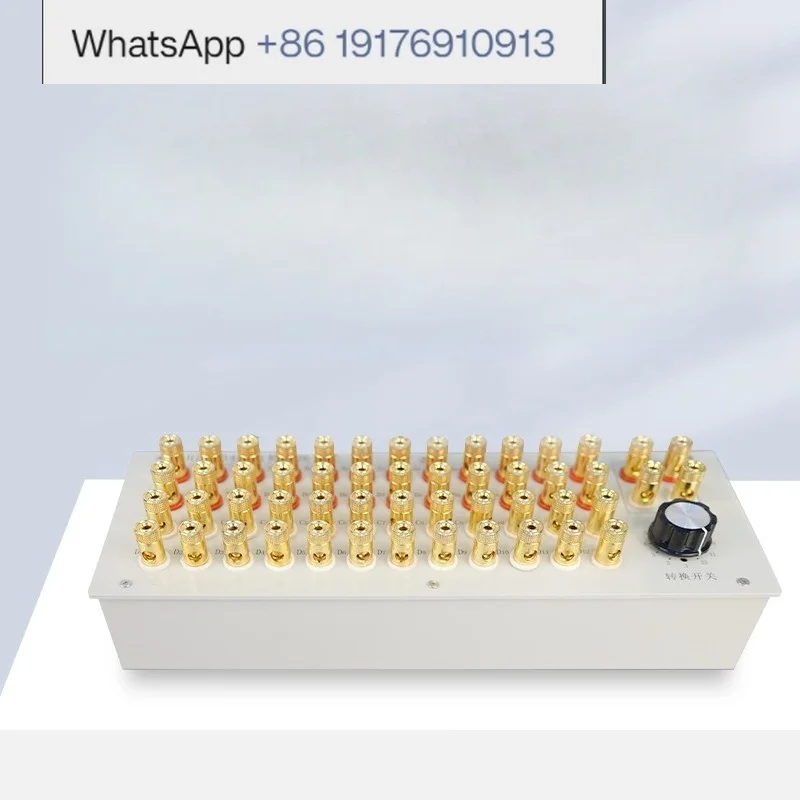 12-Way terminal box 4-wire platinum resistance thermocouple for simultaneous measurement of calibration temperature