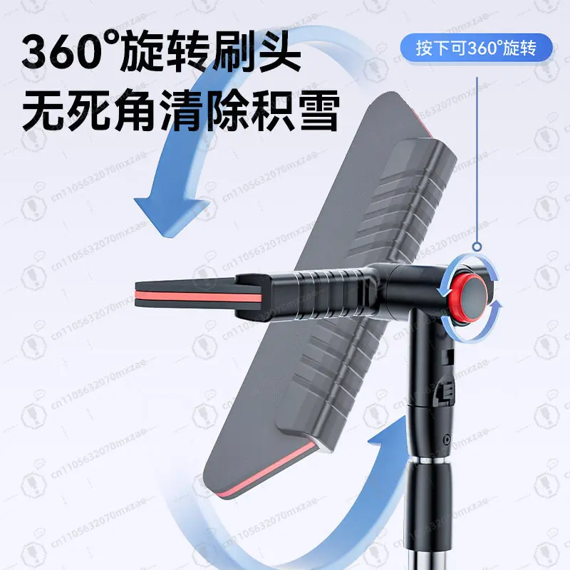 

1Pc 3-in-1 Car Snow Brush Ice Scraper Multifunctional Winter Snow Removal Tool for Windshield Window