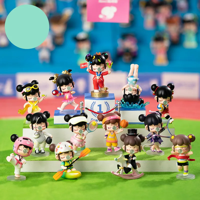 Original Sports Day Series Blind Box Toys Model Confirm Style Cute Anime Figure Gift Surprise Box