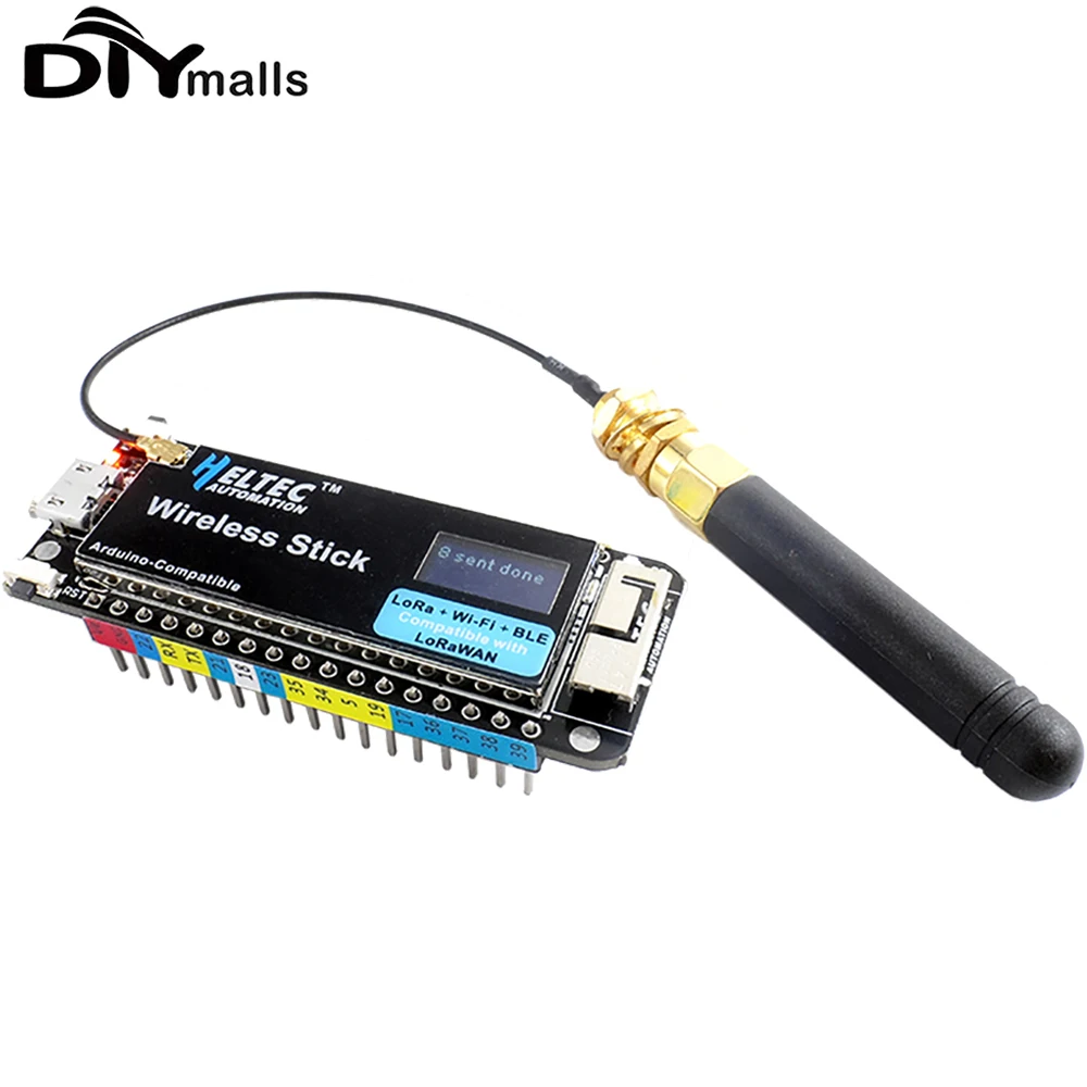 

Heltec Meshtastic ESP32-S3 V3 Wireless Stick Development Board Module with SX1262 Chip Blue-tooth Wi-Fi for Arduino LoRaWAN