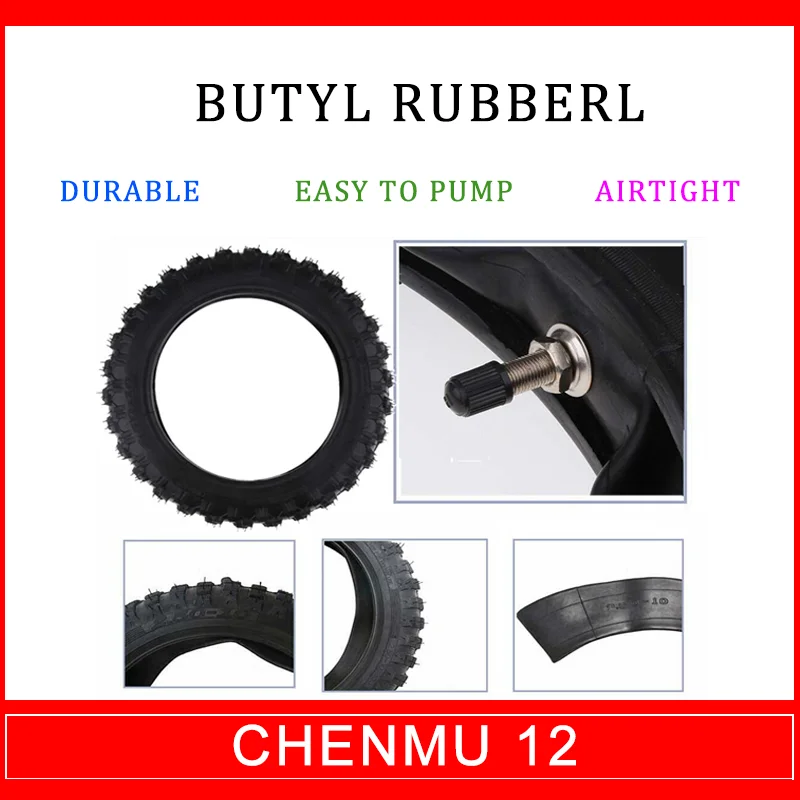 

2.5-10 2.5X10 2.5*10 Tire/Inner Tube For Dirt Pit Bike Motorcycle 49CC 250CC Motocross CRF50 XR50