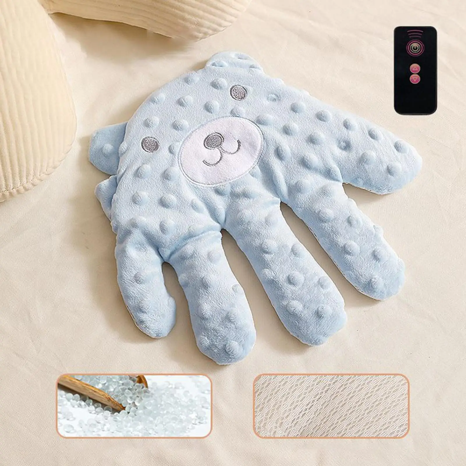 Soothing Patting Sleeping Toy Companion Soothing Sleep Aid Palm Kid Rest Helper Soother Hand for Little Boys Girls Home Nursery