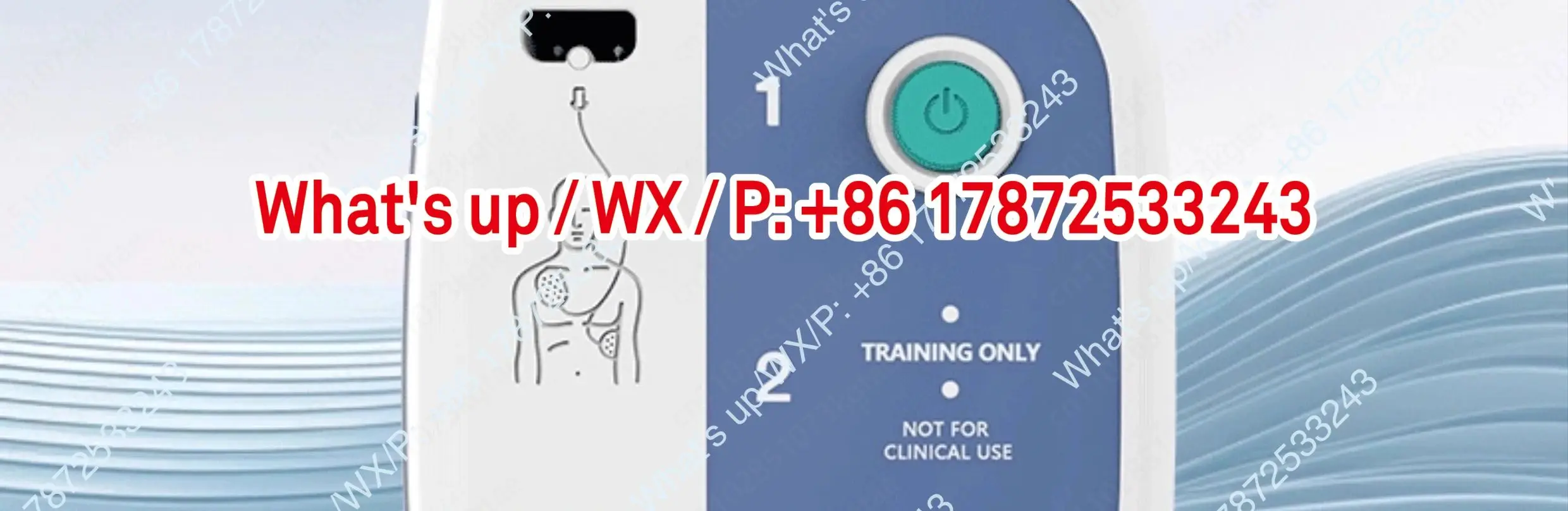 120C SE AED Training Machine Trainer