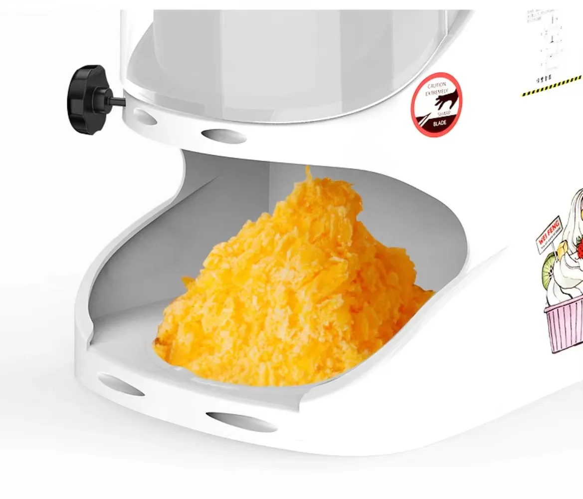 commercial Continuous snow ice machine /manual ice crusher machine