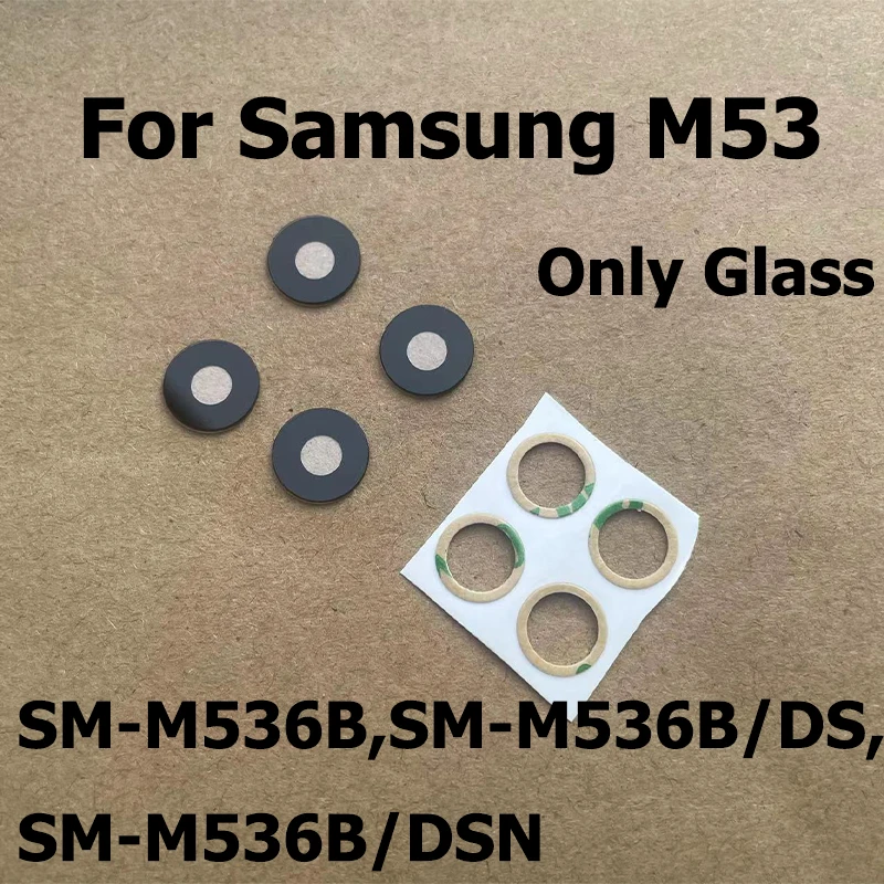 

Rear Back Camera Glass Lens For Samsung Galaxy M53 Replacement With Adhesive Sticker SM-M536B SM-M536B/DS SM-M536B/DS