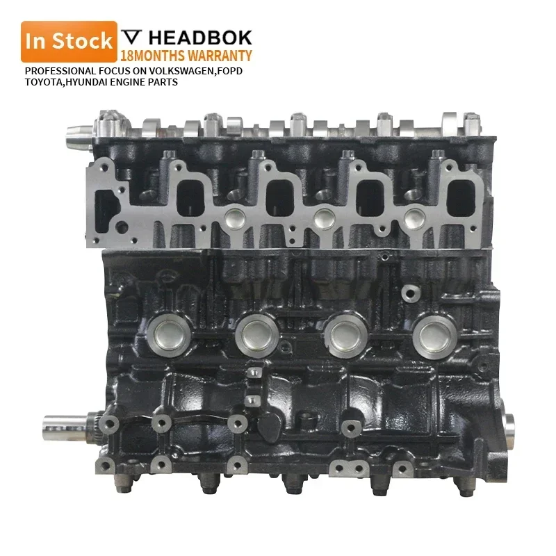 

2025 Hot Sale HEADBOK Engine Long Block 5L 2.8D 4 Cylinder For Toyota Car Engine Diesel Engine Cylinder Block Assembly