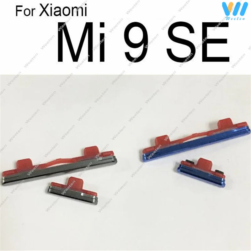 Power Volume Button For Xiaomi Mi 9 9T Pro 9SE CC9 CC9E A3 ON OFF Volume Control & Power Switch Side Keys Buttons Repair Parts