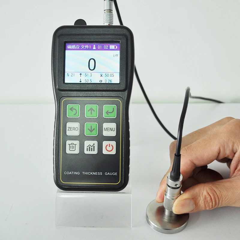 OCT200 Coating/Plating Thickness Gauge Iron/Non-ferrous Dual-purpose Automatic Identification  Paint Coating Thickness Meter