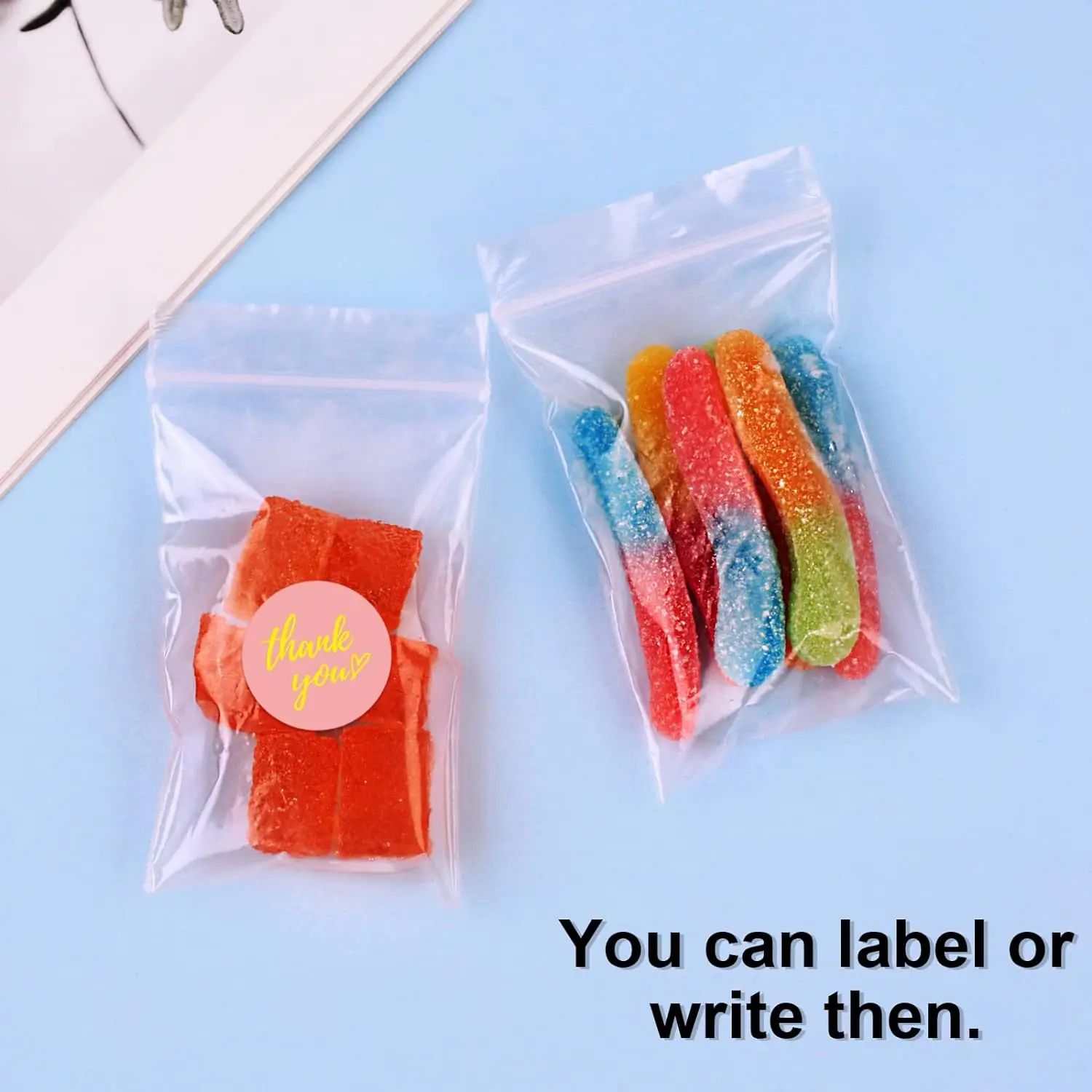 مخصص المتاح PE LDPE سميكة مكافحة ساكنة زيبلوك كيس من البلاستيك الملونة الاستخدام الصناعي تخزين التعبئة والتغليف مع حقيبة سستة