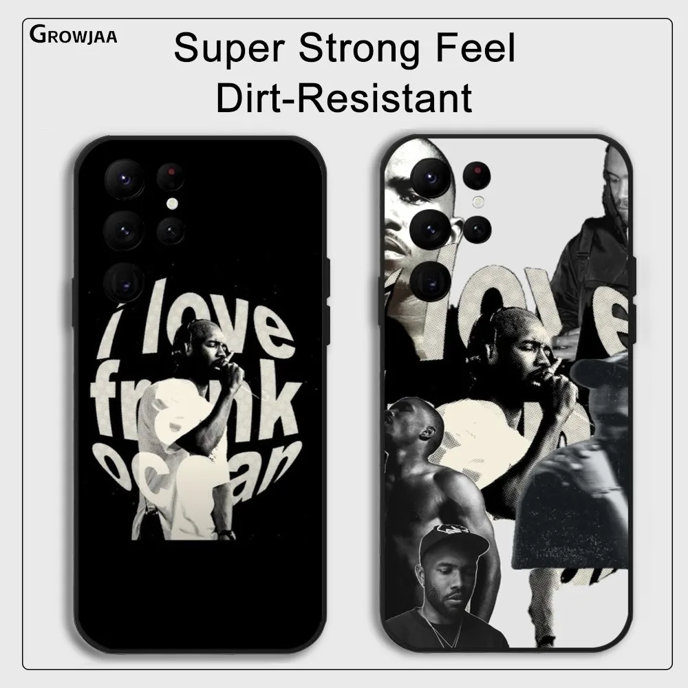 F-Frank Ocean Blonde Phone Case For Samsung Galaxy S25 S24 S22 S23 Ultra S21 S20 Plus 5G Protective Silicone Funda