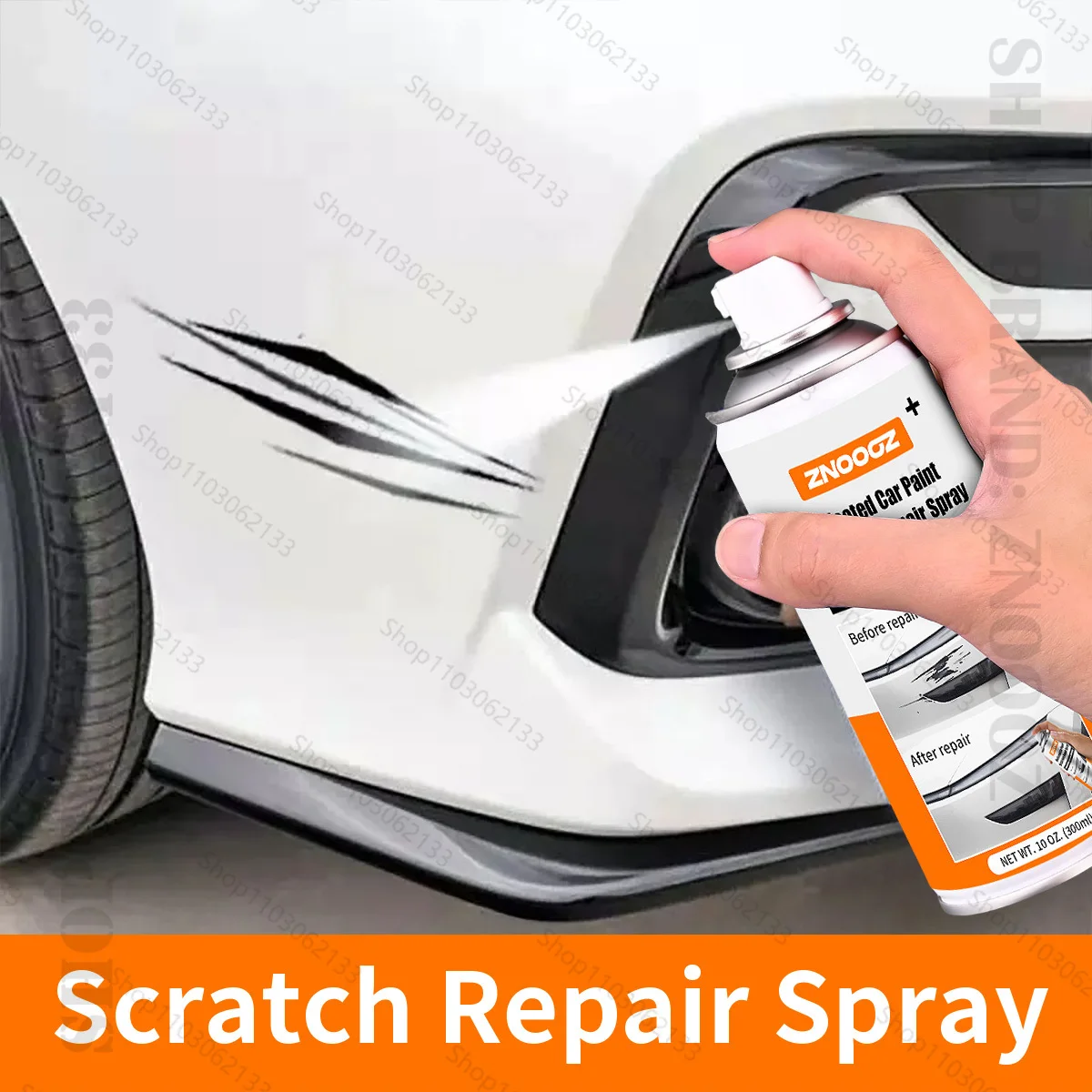 

300 мл автомобильная краска для удаления глубоких царапин, белый, черный, красный, серебристый, синий, серый, автомобильная краска, ручка для ремонта царапин, спрей