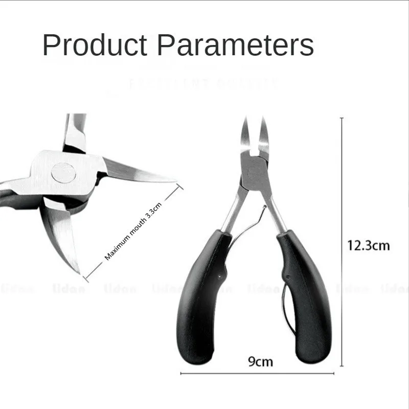 Cortauñas para dedos de los pies, cortauñas de corrección de uñas gruesas, cortauñas para dedos de los pies, cortadores para piel muerta, removedor de suciedad, herramienta de cuidado de pedicura