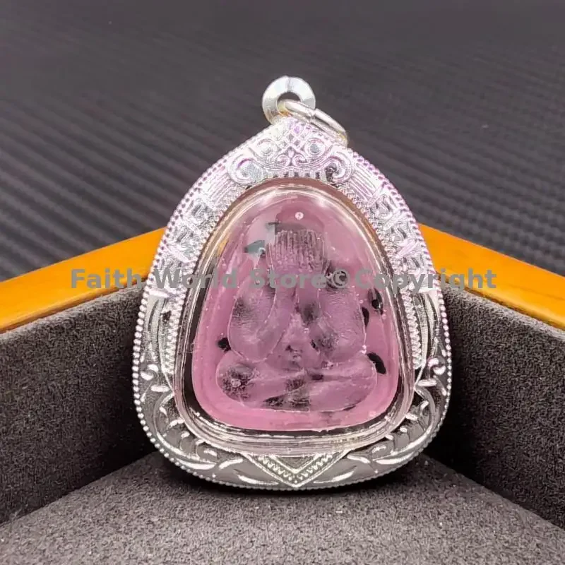 new Thailand temple famous buddhist bida Phra Pitda buddha God Amulet Pendant expel demon Bless safety talisman Recruit money