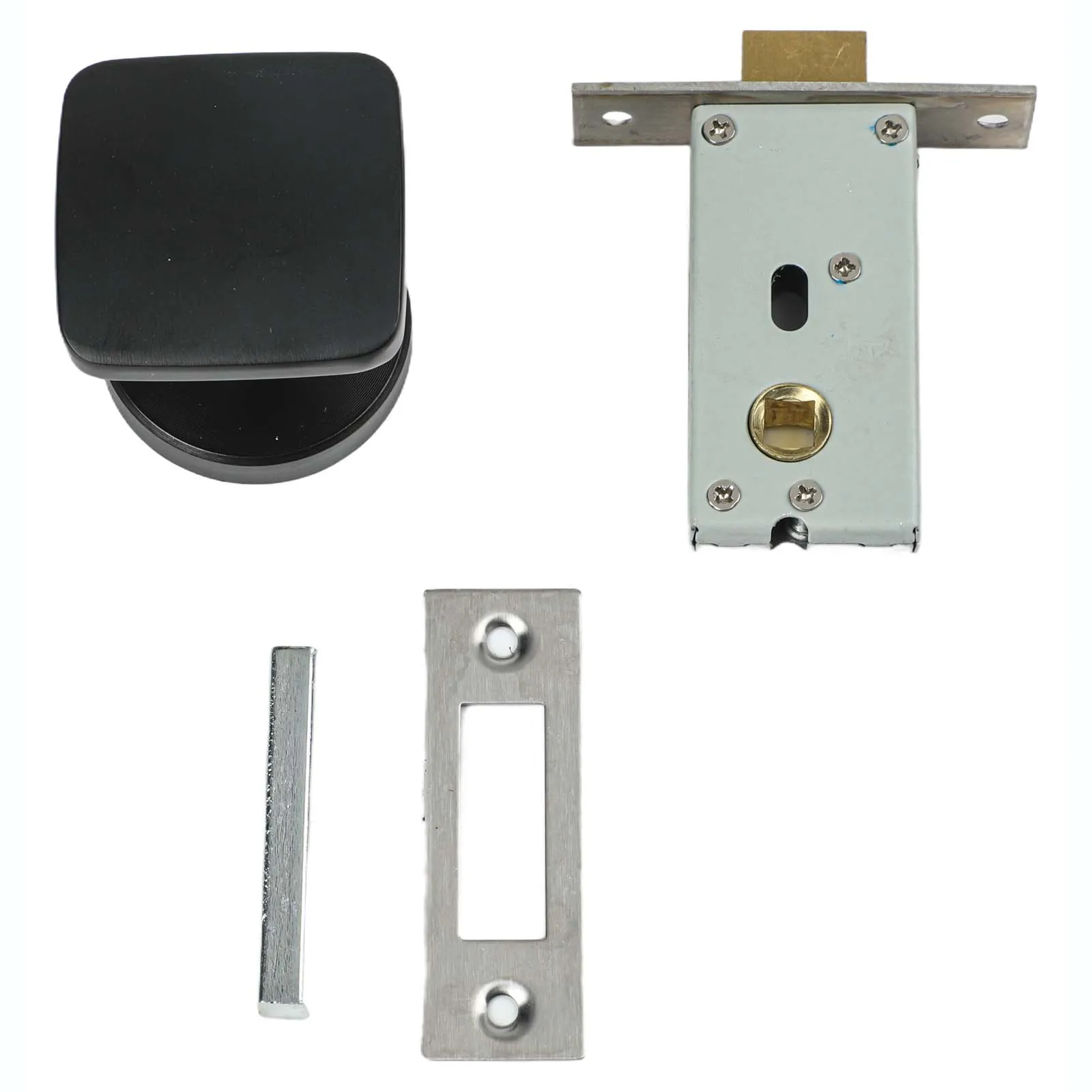 

Concealed Door Lock Concealed Latch 15x12x4cm Latent Door Lock Center Distance 7.5 Cm Easy Installation Keyless Operation