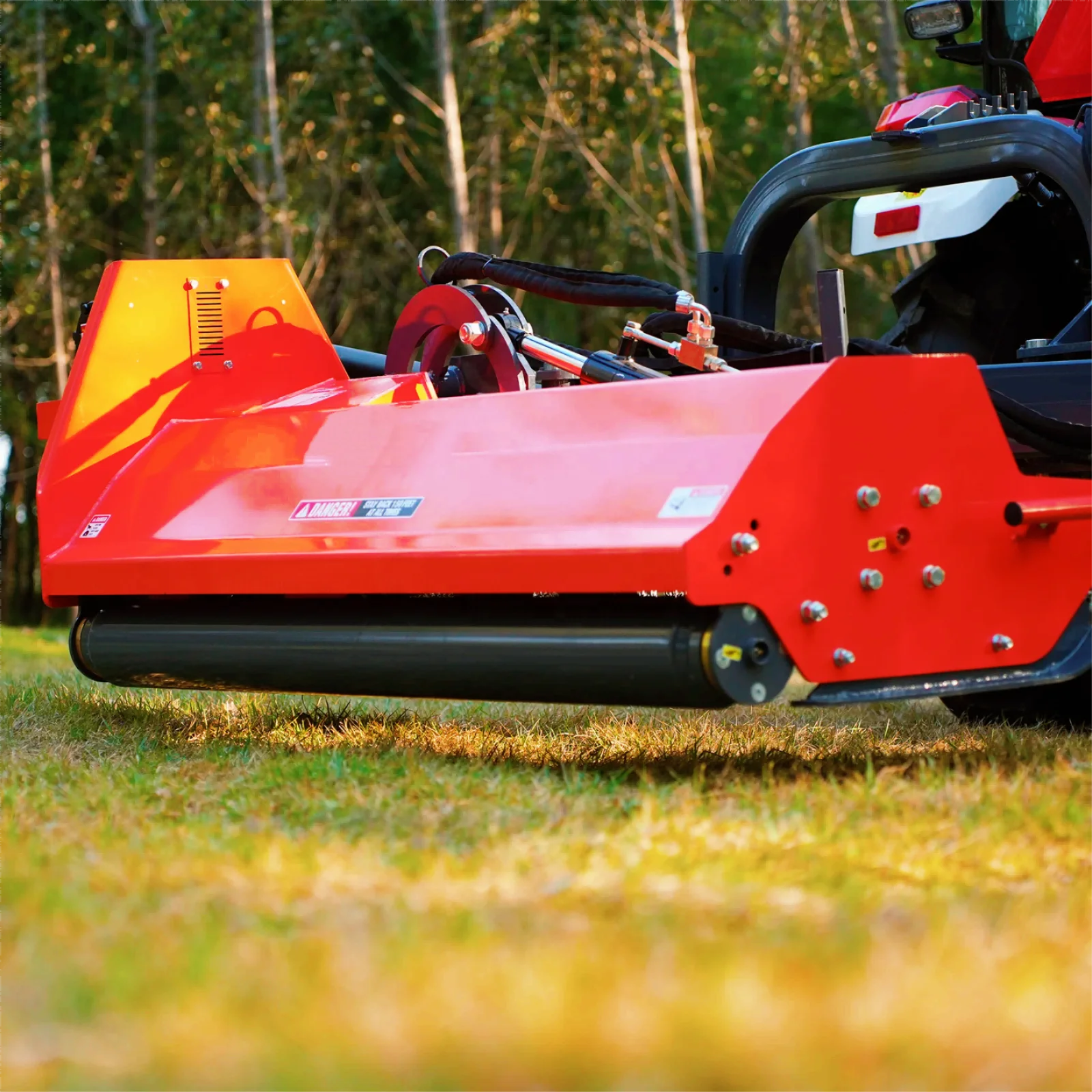 Farm Tractor PTO Mower 3 Point Hitched Tractor Hydraulic Verge Mulcher Light Side Flail Mowers