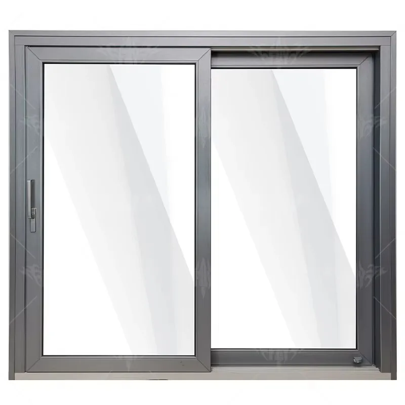 Luxury House Use Aluminum Sliding Door Tempered Glass 3 Tracks Sliding Window