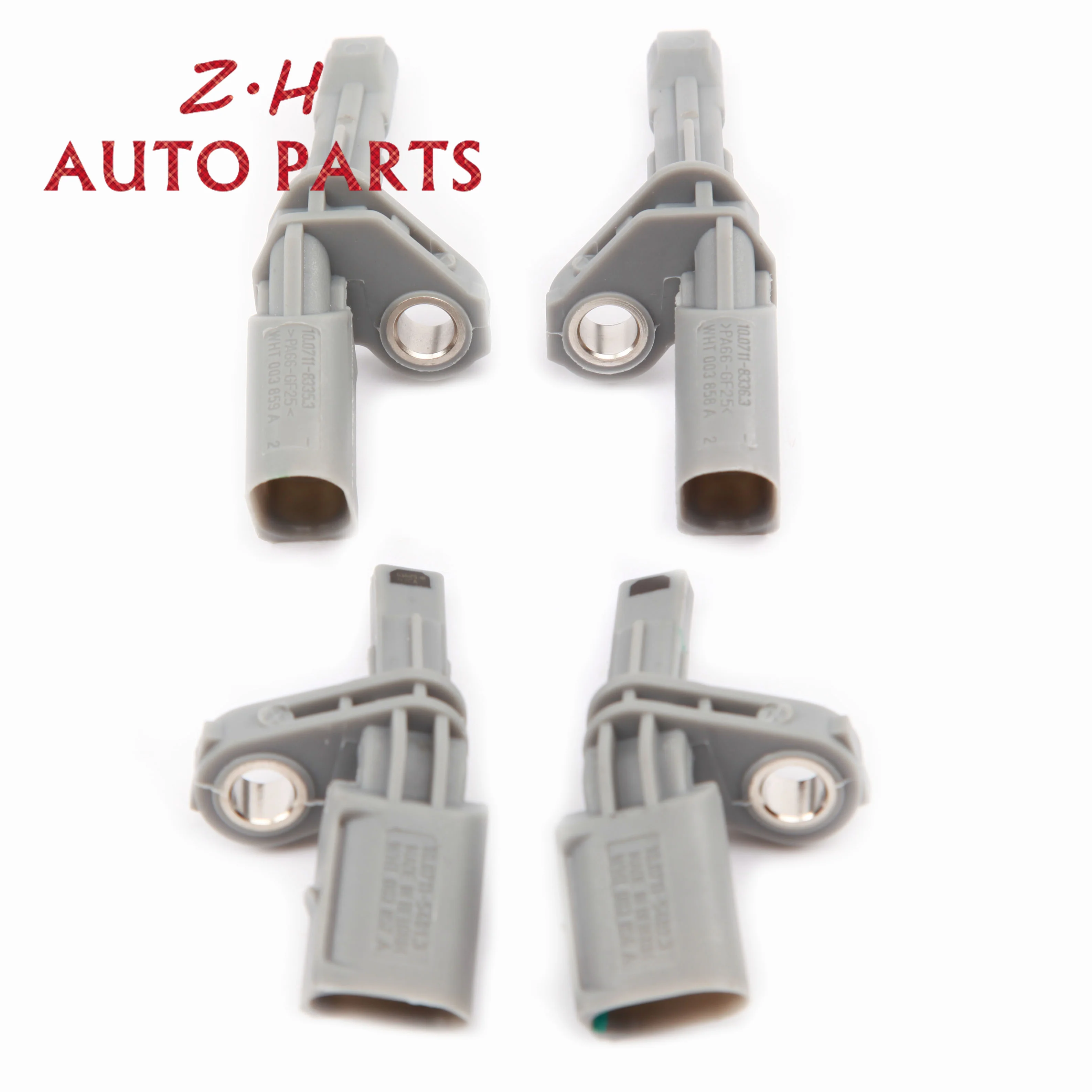 

4Pcs Grey FWD ABS Wheel Speed Sensor WHT 003 859 A For Audi A3 Q3 TT VW Jetta MK5 Golf MK6 Passat B6 Seat Skoda 1K0927807A