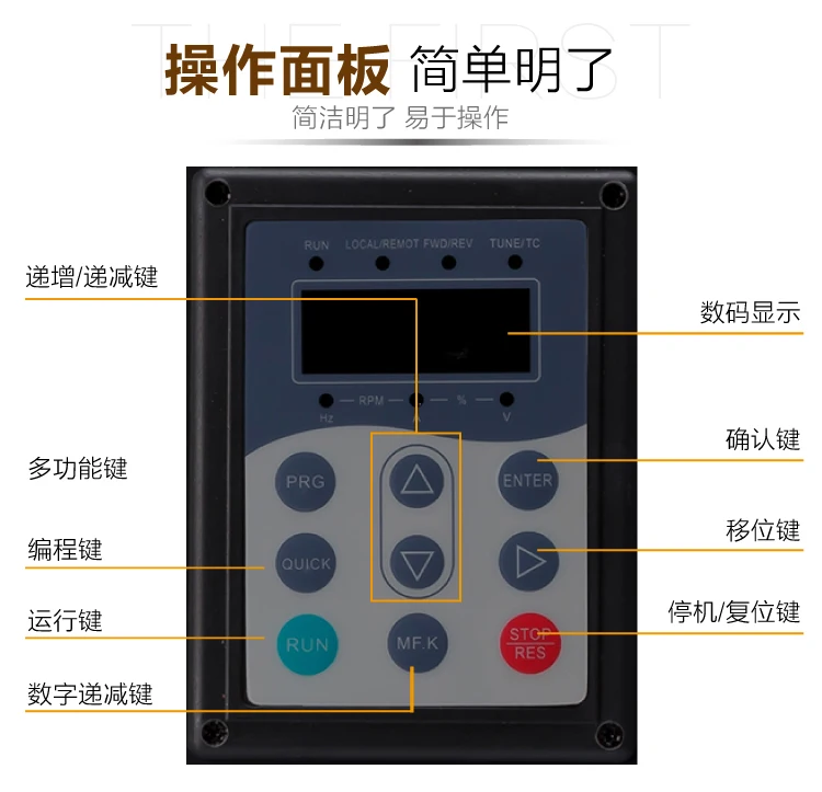 Inverter 380V11KW15KW18.5 22 30 37 45 Three-phase heavy-duty fan governor constant pressure water supply