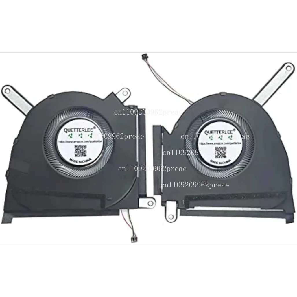 

Для ASUS TUF Dash 15 (2022) FX517 FX517ZM FX517ZM-AS73 FX517ZR FX517ZC Вентилятор охлаждения процессора и графического процессора DC12V 0,6A подходит для RTX3060 RTX3070