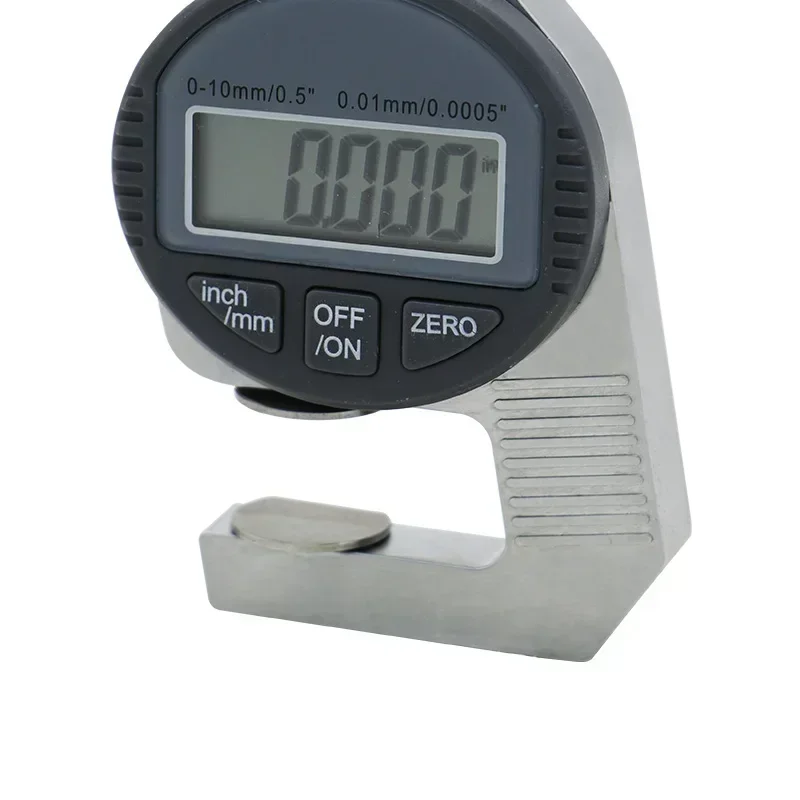 SHANHR LCD Electronic Thickness Gauge 0.01mm Digital Thickness Gauge 0-12.7 mm