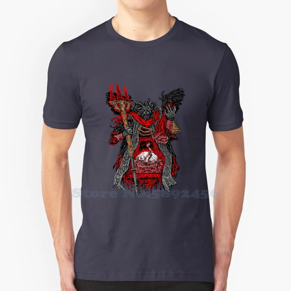 Mohg , Lord Of Blood 100% Pure Cotton T-Shirt Mogh Video Games Lord Of Blood Dark Fantasy